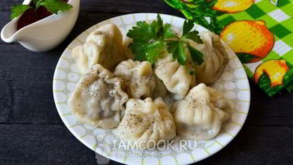 хинкали с говядиной
