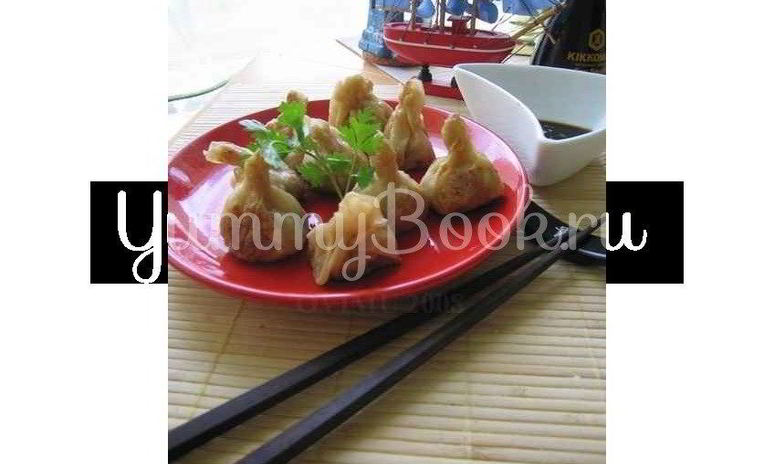 Рецепт китайские пельмени вана тана