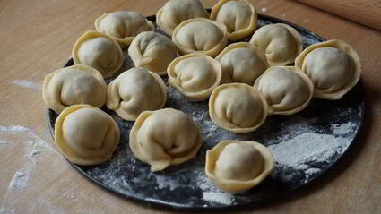 пельмени из бараньего фарша