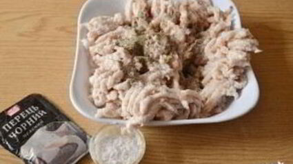 пельмени куриные