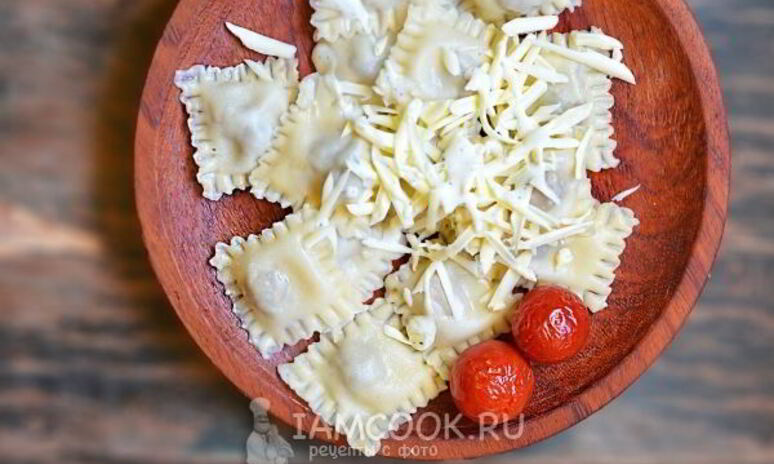 Рецепт пельменей равиоли