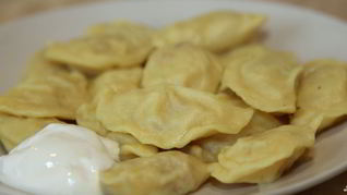 Пельмени с картошкой