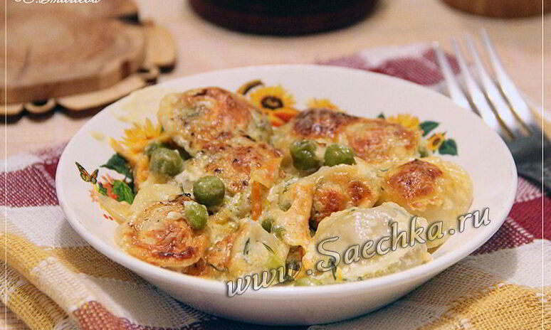 Рецепт пельменей в духовке