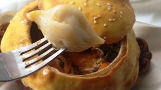 Пельмени в горшочках