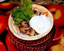 Пельмени в горшочке в духовке