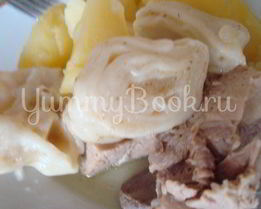 Штрудли из пельменного теста в мультиварке