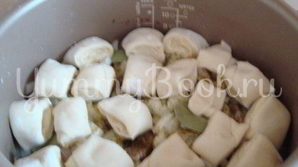 штрудли из пельменного теста в мультиварке