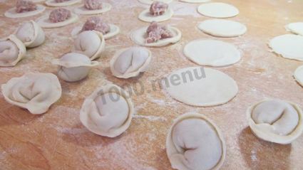 свиные пельмени из свинины