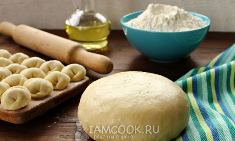 Рецепт теста для пельменей на воде и молоке