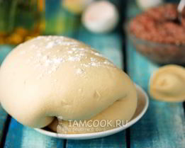 Тесто для пельменей на воде