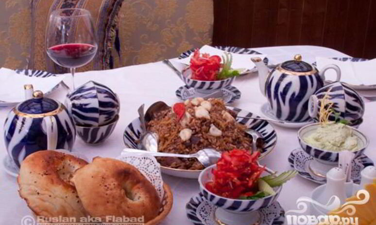 Рецепт чайханского плова