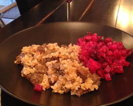 Домашний плов с говядиной