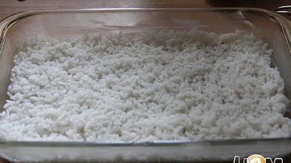 джамбалайя — рис с фаршем и яйцами запеченные