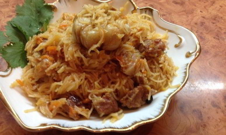 Рецепт макаронного плова