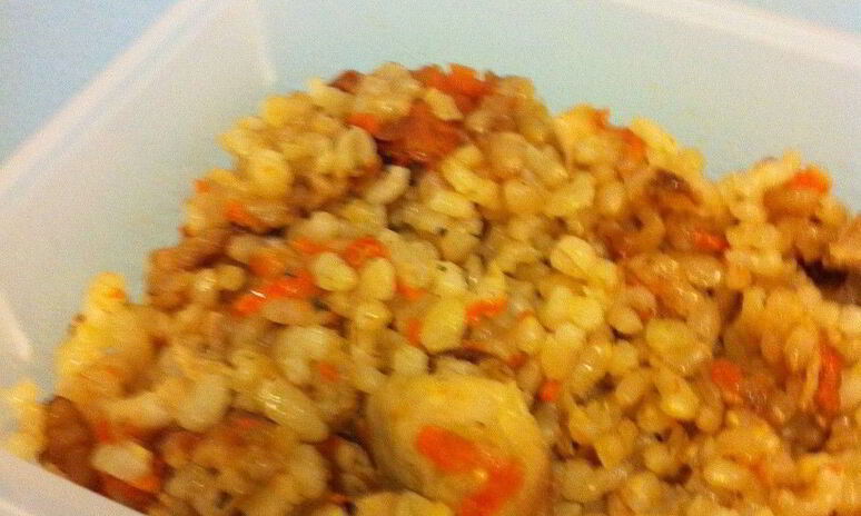 Рецепт маминого плова с курицей