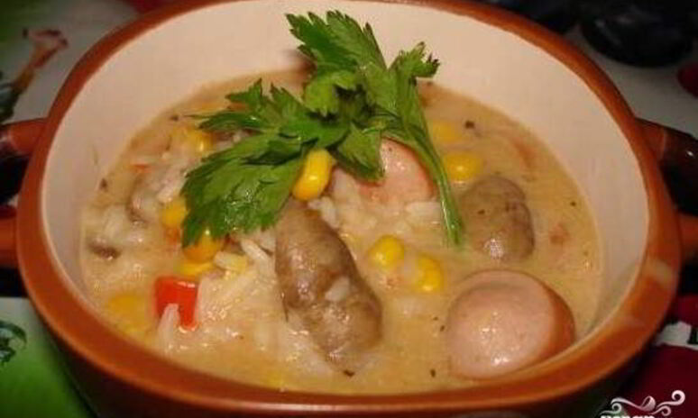 Рецепт паэльи с грибами