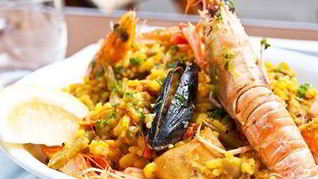 Паэлья в мультиварке с морепродуктами