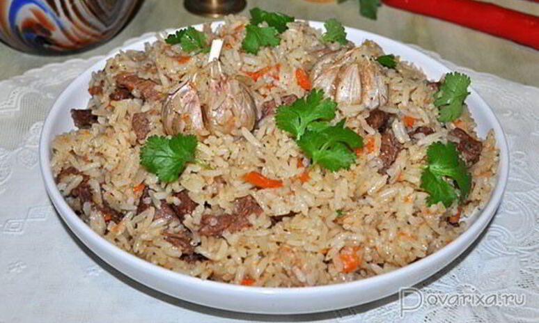 Рецепт плова ферганского