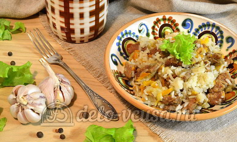 Рецепт плова из говядины