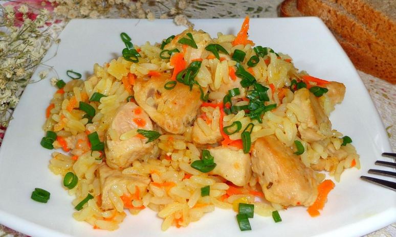 Рецепт плова из индейки