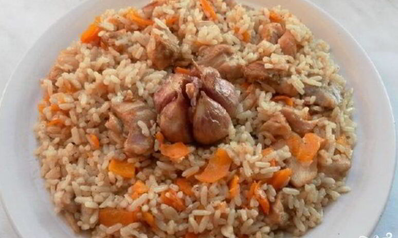 Рецепт плова из куриных бедрышек