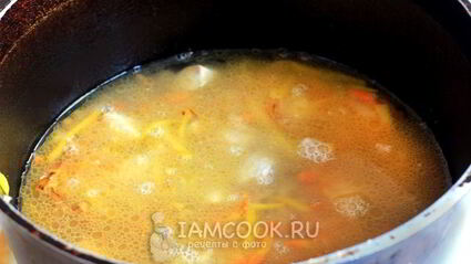 плов из перловки с курицей