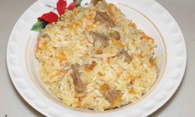 Рецепт плова на сковороде