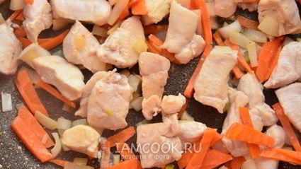 плов по-азербайджански с курицей