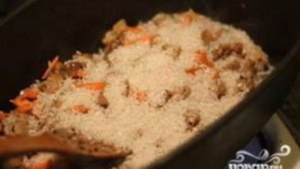 плов по-вегетариански