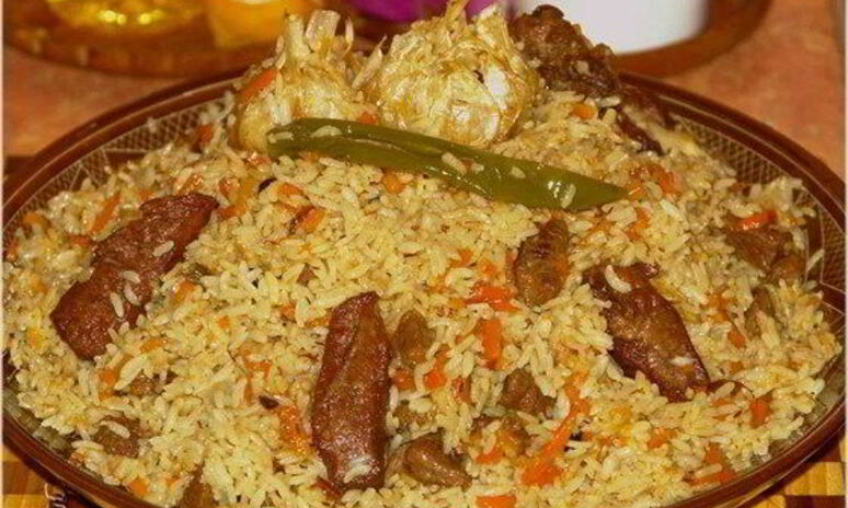 Рецепт плова с чесноком
