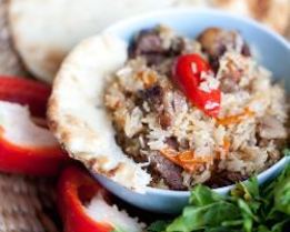 Плов с говядиной