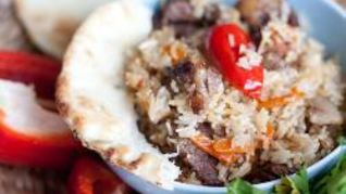 Плов с говядиной