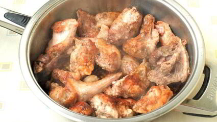 плов с кроликом