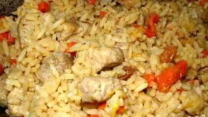 плов с курагой