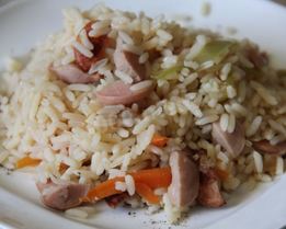 Плов с сосисками Минимум затрат