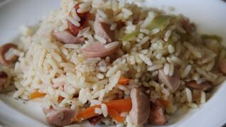 Плов с сосисками Минимум затрат