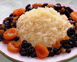 Плов с сухофруктами в мультиварке