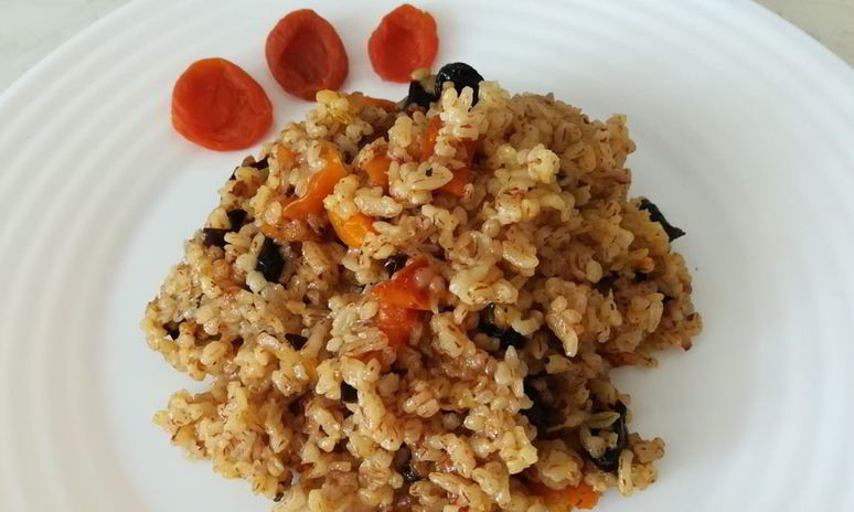 Рецепт плова с сухофруктами