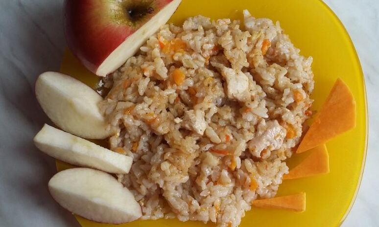 Рецепт плова с яблоками и тыквой