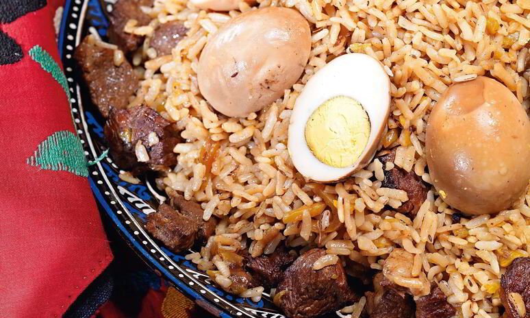 Рецепт плова с яйцом