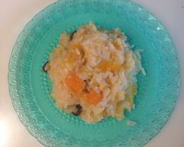 Плов сладкий с тыквой
