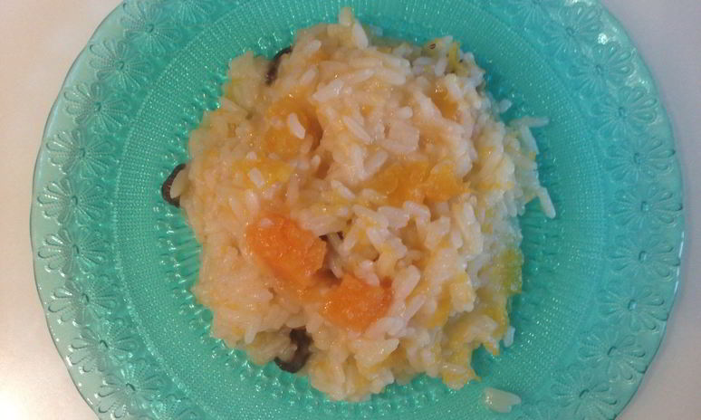 Рецепт плова сладкого с тыквой