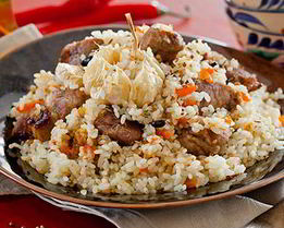 Плов со свининой в мультиварке