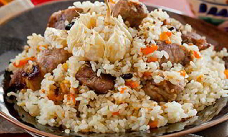 Рецепт плова со свининой в мультиварке