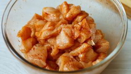 пряный пилав с курицей и вялеными томатами