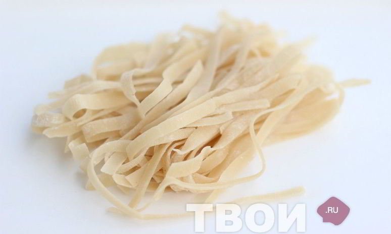 Рецепт постной лапши