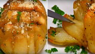 Праздничный гарнир из картофеля