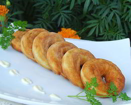 Праздничный картофельный гарнир Крученики