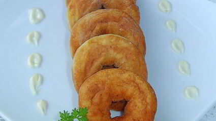 праздничный картофельный гарнир крученики