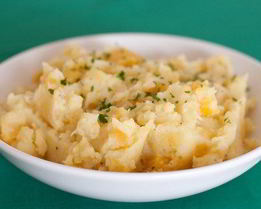 Пюре из картофеля и репы